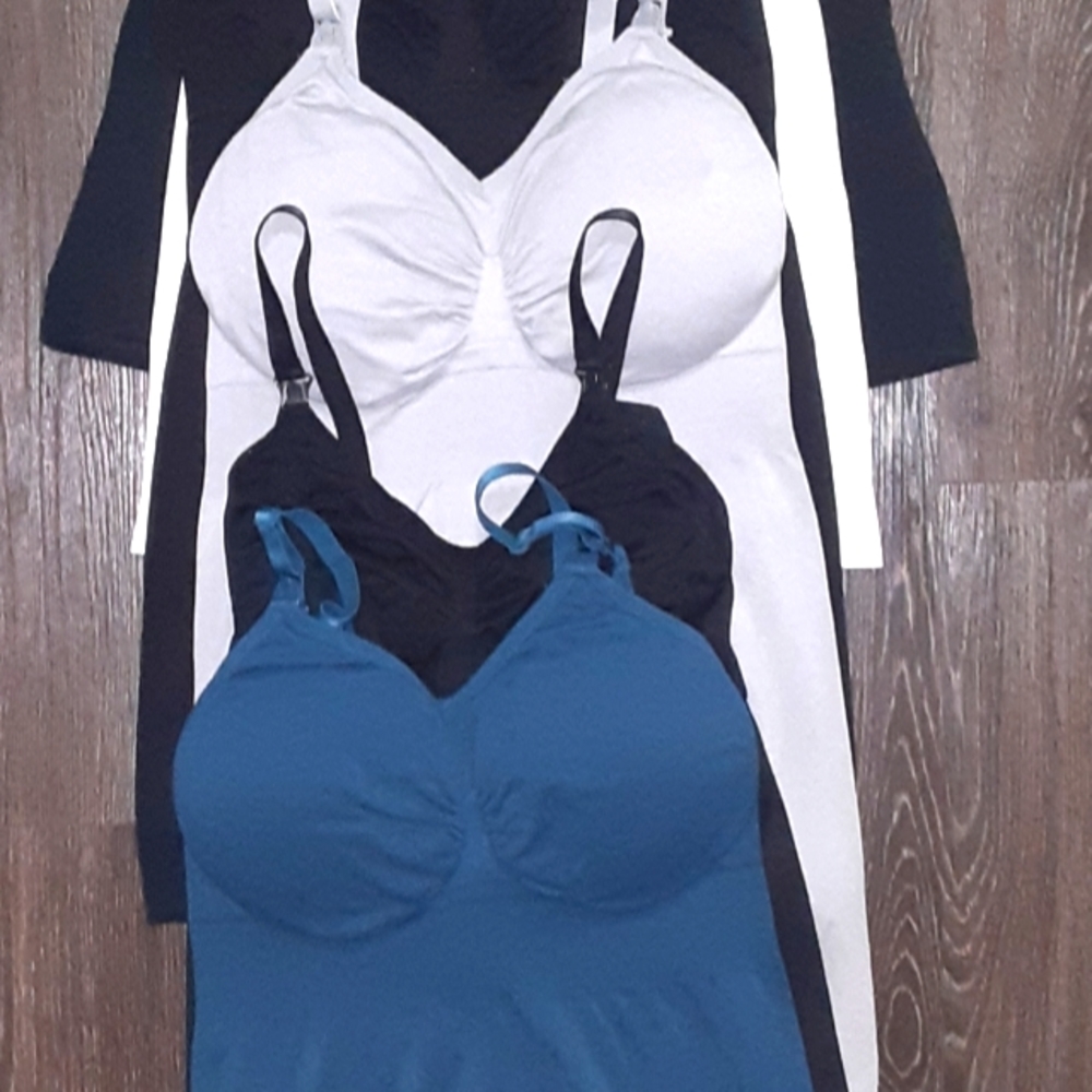 6 piece maternity nursing camisole tank top
